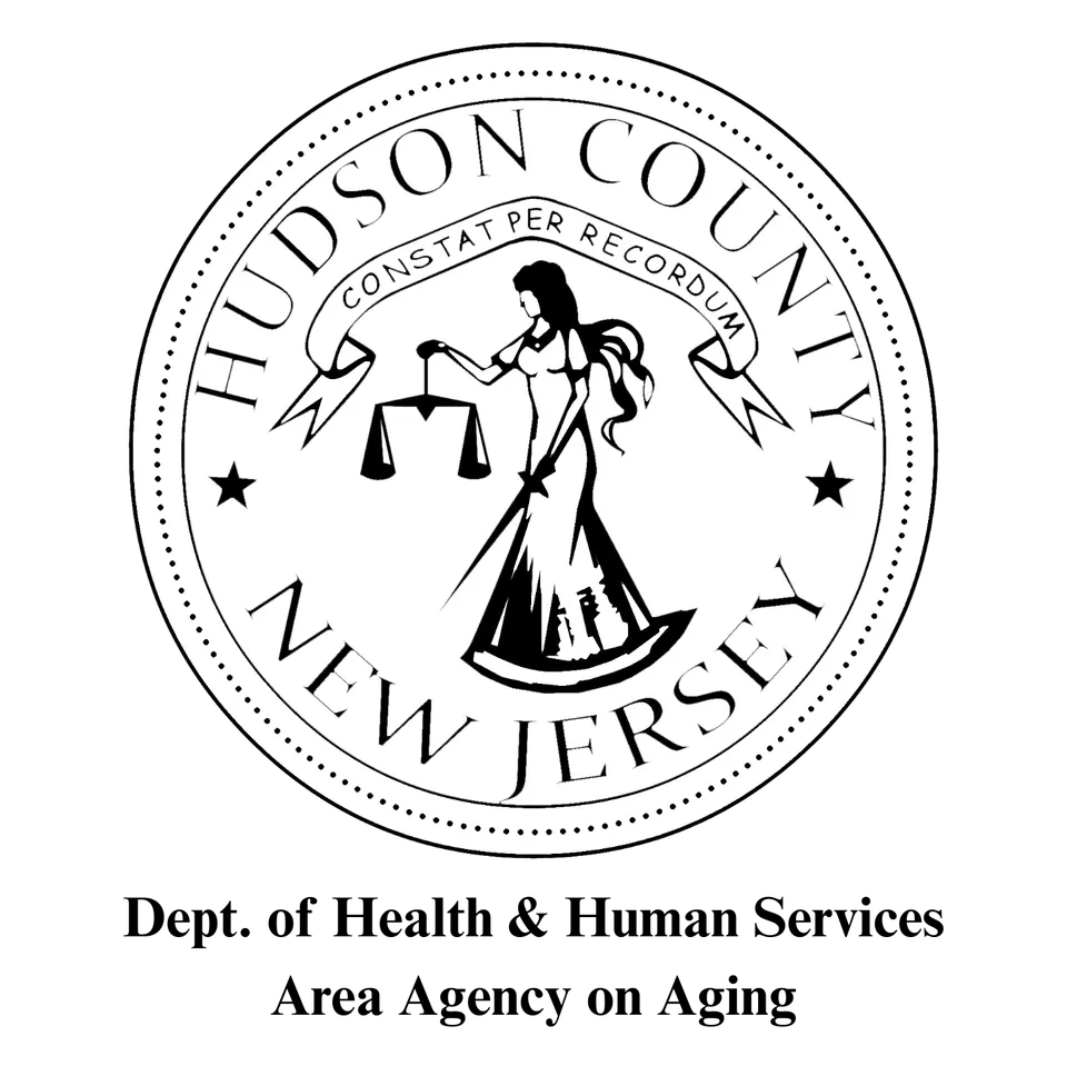 Hudson County Department of Health & Human Services Area Agency on Aging Logo